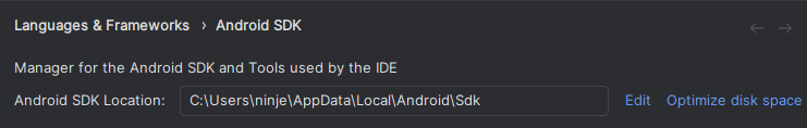 Android SDK Location.