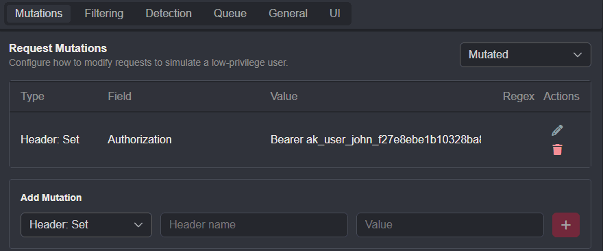 The Header: Set mutation.